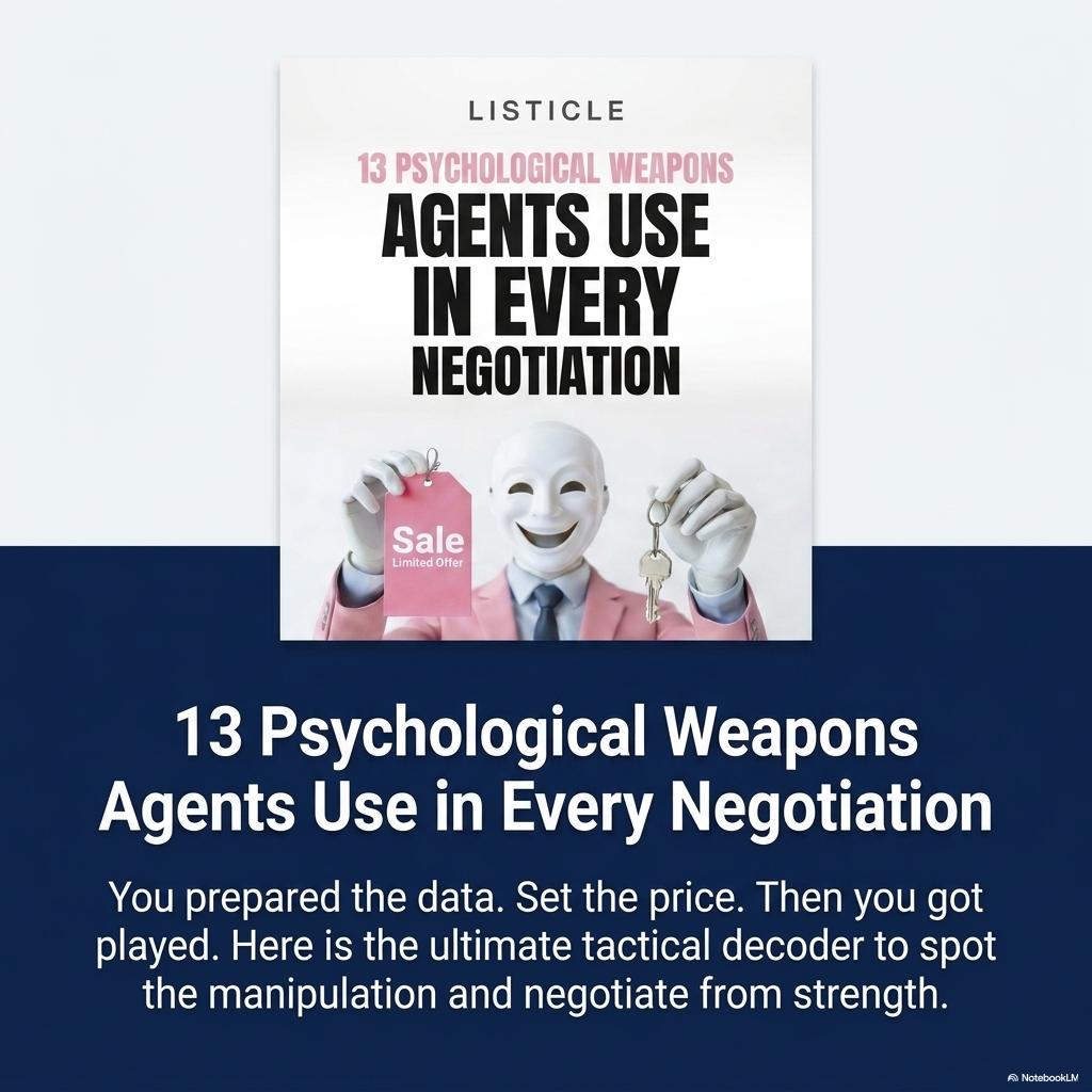 Real Estate Negotiation Strategies: 13 Agent Weapons Revealed