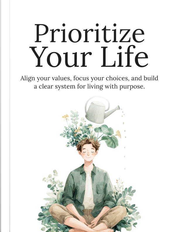 Prioritize Your Life Ebook
